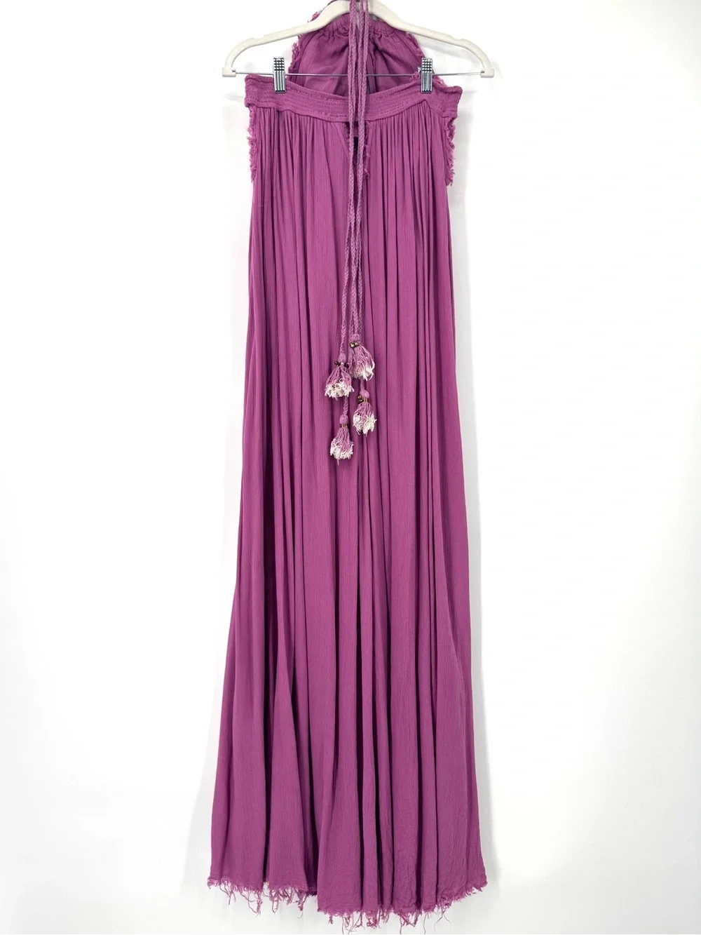 Free People Look into the Sun Halter Maxi Dress - Picture 9 of 14